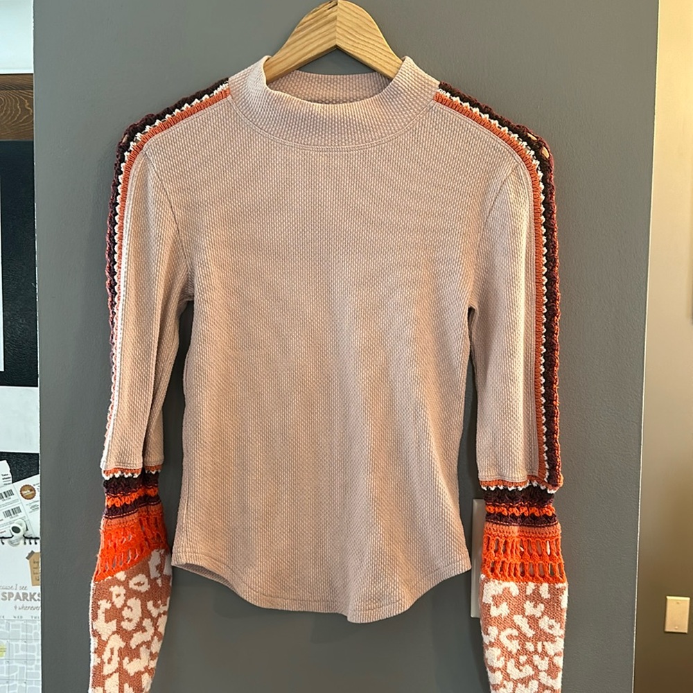 Free People | Long Sleeve Waffle Tee